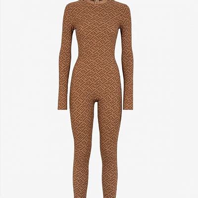 skims bodysuit fendi|Fendi SKIMS bodysuit for sale.